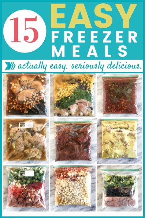 15-Minute Freezer Meals – Heather Fern