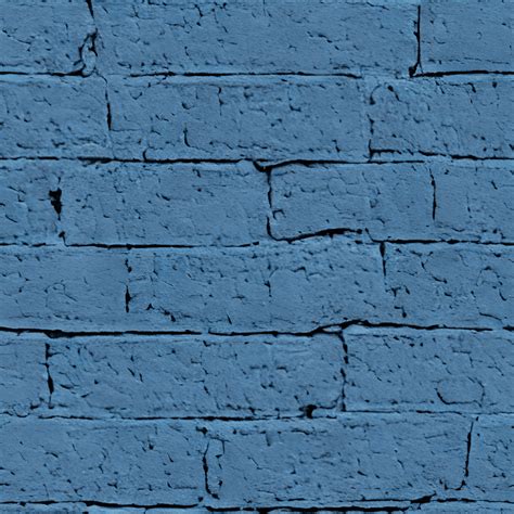 Blue Brick Wall Pattern · Creative Fabrica