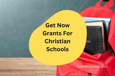 Grants For Christian Schools [Apply Now]: Seeds of Support