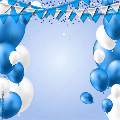 Celebration Blue Background