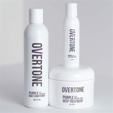 I Tried Overtone's Purple for Brown Hair Treatment - Review and Photos ...