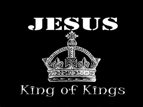 Download Jesus Is King Of Kings Crown Logo Wallpaper | Wallpapers.com