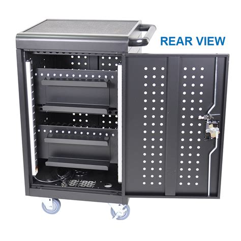 30 Tablet Chromebook Charging Station Cart w/Lock