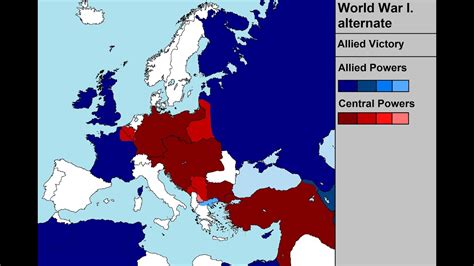 World War 1 [Alternate] Allied victory / every day - YouTube