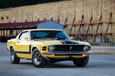 Yellow Ford Mustang Boss 302 HD wallpaper | Wallpaper Flare