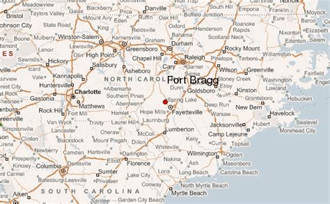 Fort Bragg Location Guide