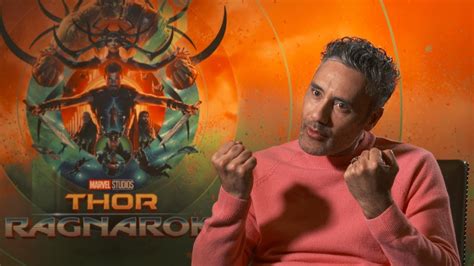 Thor: Ragnarok director Taika Waititi interview - YouTube