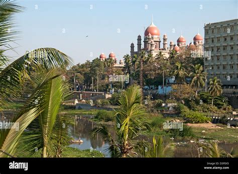 High Court Hyderabad India Musi River Andhra Pradesh Stock Photo - Alamy