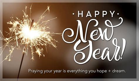 Praying your year is everything you hope and dream | New year wishes ...