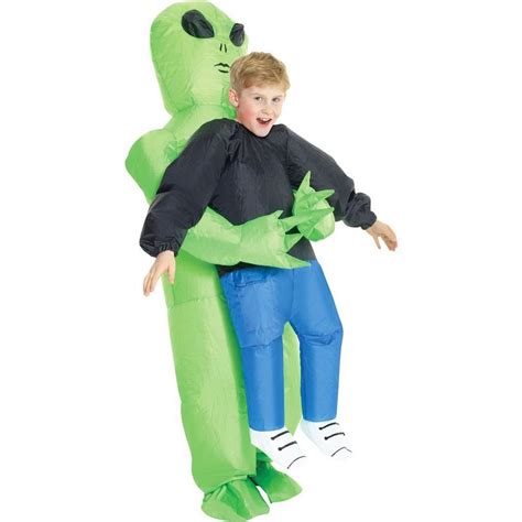 Child Inflatable Alien Pick-Me-Up Costume | Party City