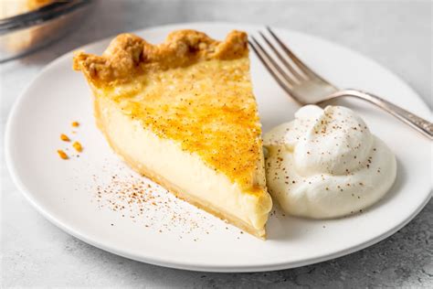 Egg Custard Pie Recipe