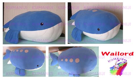 Giant wailord plush by chocoloverx3 on DeviantArt