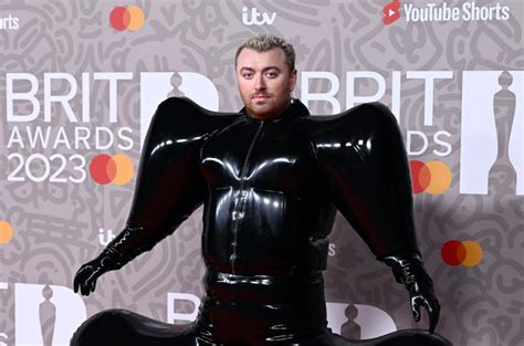 2023 Brit Awards: Sam Smith Wears Inflatable Latex Outfit