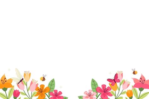 Free PSD | Realistic spring insect element isolated