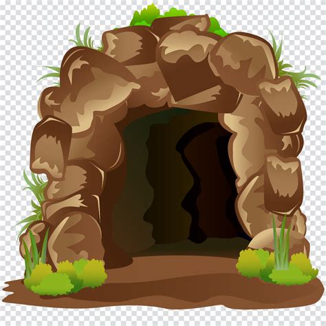 cartoon cave isolated on transparent background 9013945 Vector Art at ...