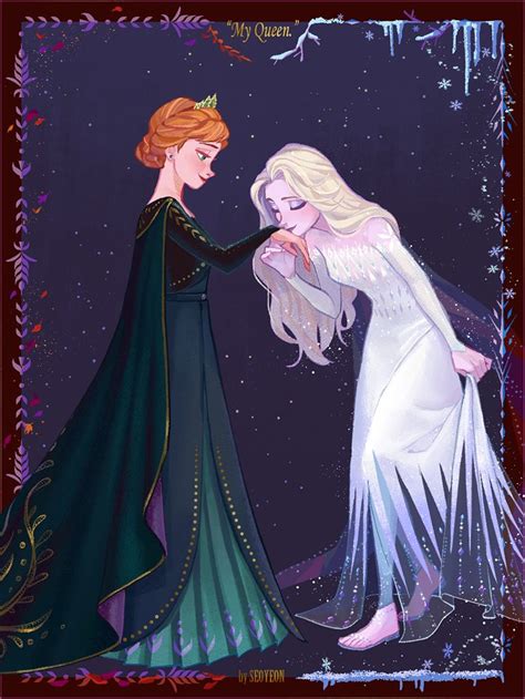 Elsa and Anna Frozen 2 fan-art by variandeservesbetter on DeviantArt