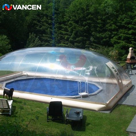 Outdoor Transparent PVC Blow up Inflatable Swimming Pool Cover Air Dome ...