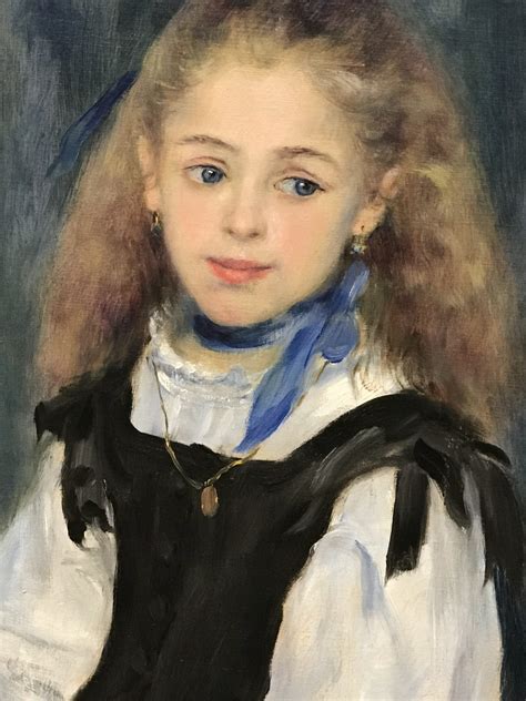 Portrait of Mademoiselle Adelphine Legrand by Pierre-Auguste Renoir ...