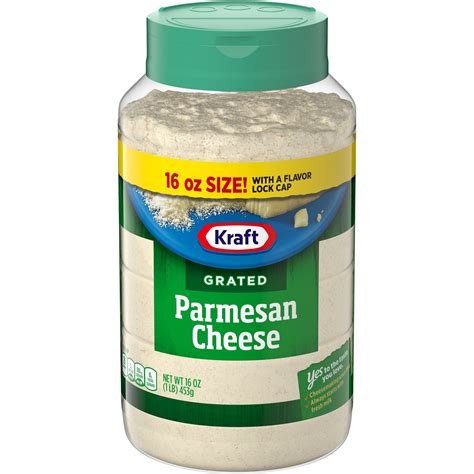 Kraft Parmesan Grated Cheese, 16 oz Shaker - Walmart.com