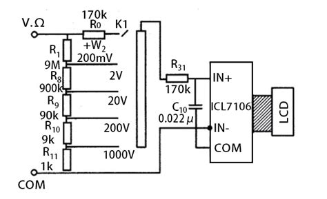 Lcr Meter Circuit Schematic Diagram - Circuit Diagram