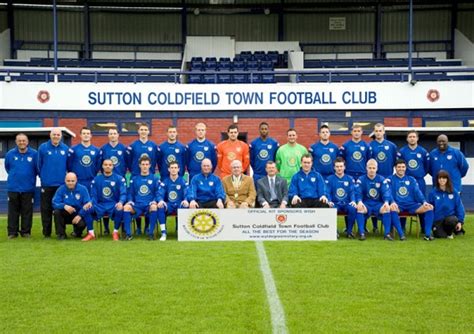 ROTARY IS SUPPORTING SUTTON COLDFIELD TOWN FOOTBALL CLUB