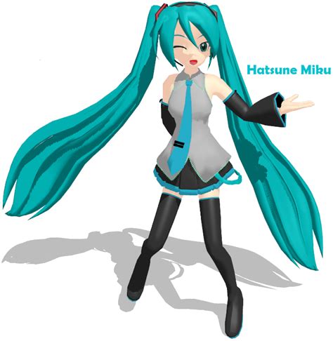 MMD Hatsune Miku by xinshin on DeviantArt