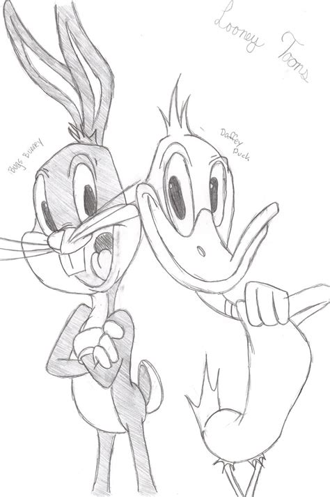 Daffy Duck and Bugs Bunny by MarlinParty on DeviantArt