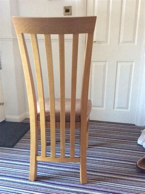 6 second hand high back wooden dining room chairs | in Steyning, West ...