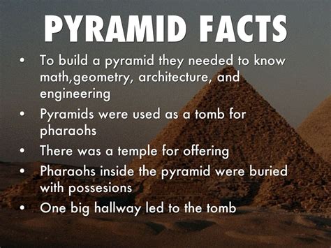 10 Facts About The Pyramids - Design Talk