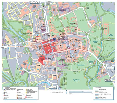 Oxford City Centre Map | Campus Map