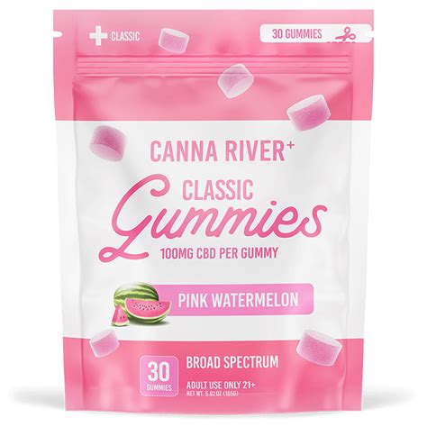 Classic Broad Spectrum CBD Gummies - Canna River