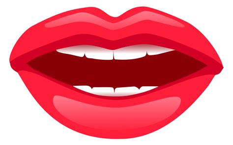 45+ Cartoon Lips Vector Png