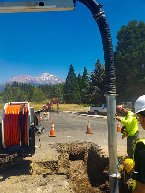 Mt. Shasta Pine Street Water Improvements - Site Work Solutions