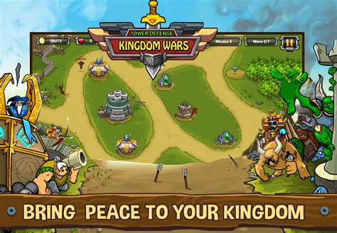 Tower Defense: Kingdom Wars - Game thủ thành phong cách cartoon ngộ ...