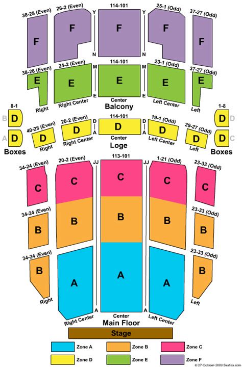 Rochester Auditorium Theatre Seating Chart | Rochester Auditorium ...