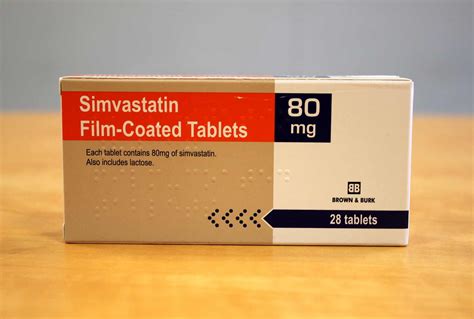 Simvastatin Tablets - Brown & Burk