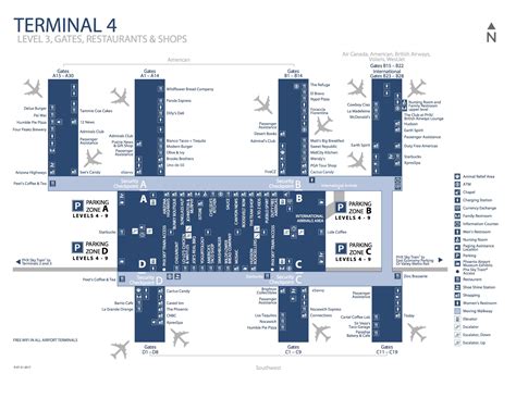 Sky Harbor Terminal 4 Gate Map - Maps For You