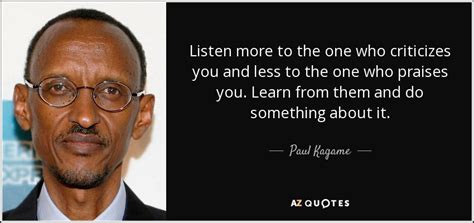 TOP 25 QUOTES BY PAUL KAGAME | A-Z Quotes