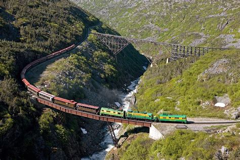 White Pass and Yukon Route, Alaska, USA | Train route, Train journey, Train