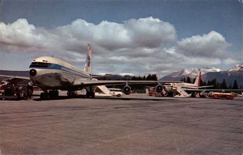 Jets at Juneau, Alaska Airport