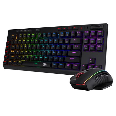 Redragon Wireless K596 Mechanical Gaming Keyboard M686 Mouse Combo ...