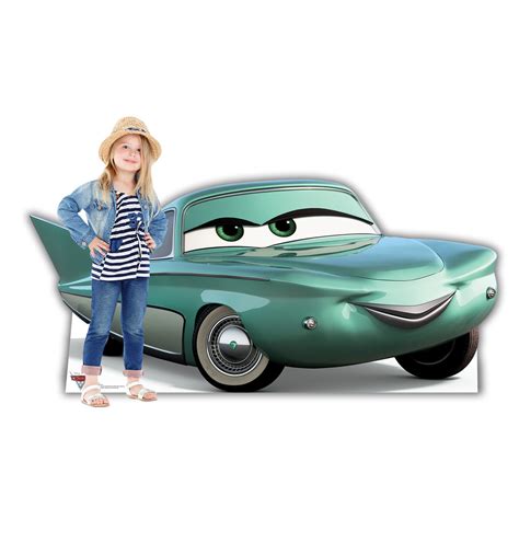 Life-size Flo (Cars 3) Cardboard Standup |Cardboard Cutout