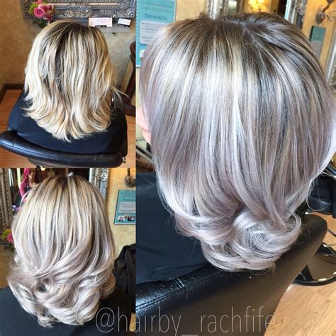 Silver blonde granny hair trend is here! Who loves this take on ...