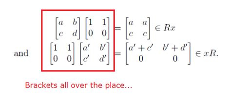 How to align matrices on top of each other? - TeX - LaTeX Stack Exchange