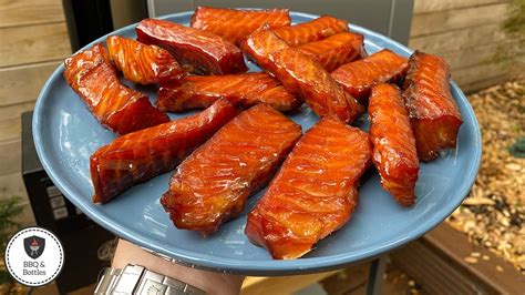 Candied Salmon – Maple Glazed Smoked Salmon – BBQ Teacher Video Tutorials