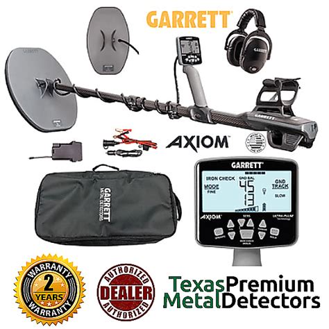 Garrett Axiom Gold Detector – Texas Premium Metal Detectors