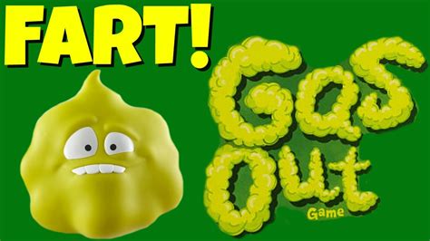 Gas Out Game! FARTING GAME Makes Funny Gross Fart Sounds! Family FUN ...