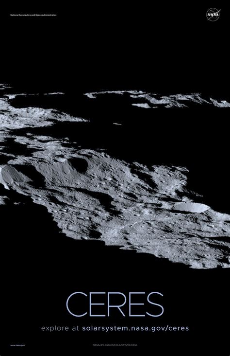 Ceres Poster - Version B | NASA Solar System Exploration in 2020 | Nasa ...