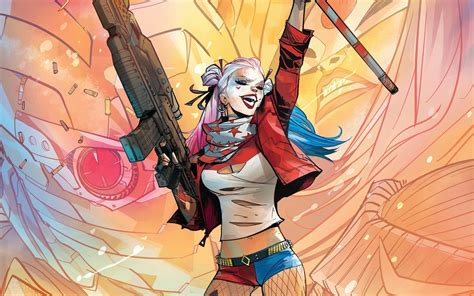 3840x2400 Resolution Harley Quinn Comic Art UHD 4K 3840x2400 Resolution ...