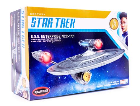 Buy Polar Lights Star Trek Discovery USS Enterprise - 1/2500 Scale Snap ...